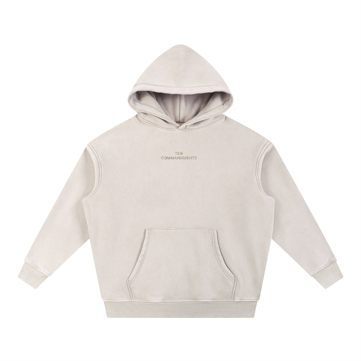 Ten Commandments Graphic Hoodie