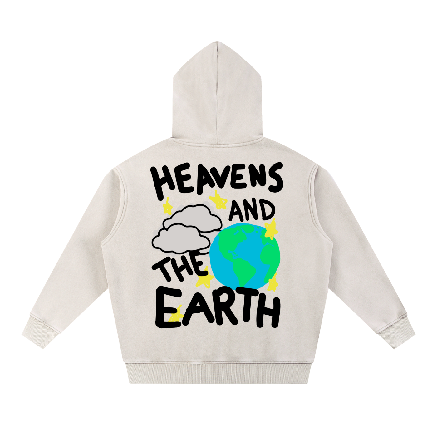 HEAVEN AND EARTH Oversize Hoodie