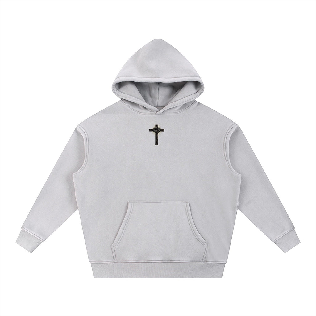 JOHN 3:16 Fleece Oversize Hoodie