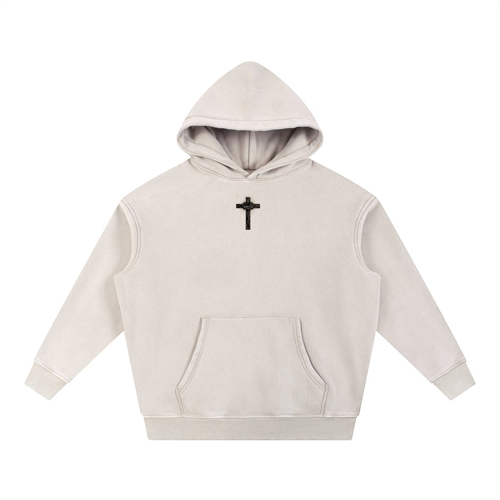 JOHN 3:16 Fleece Oversize Hoodie
