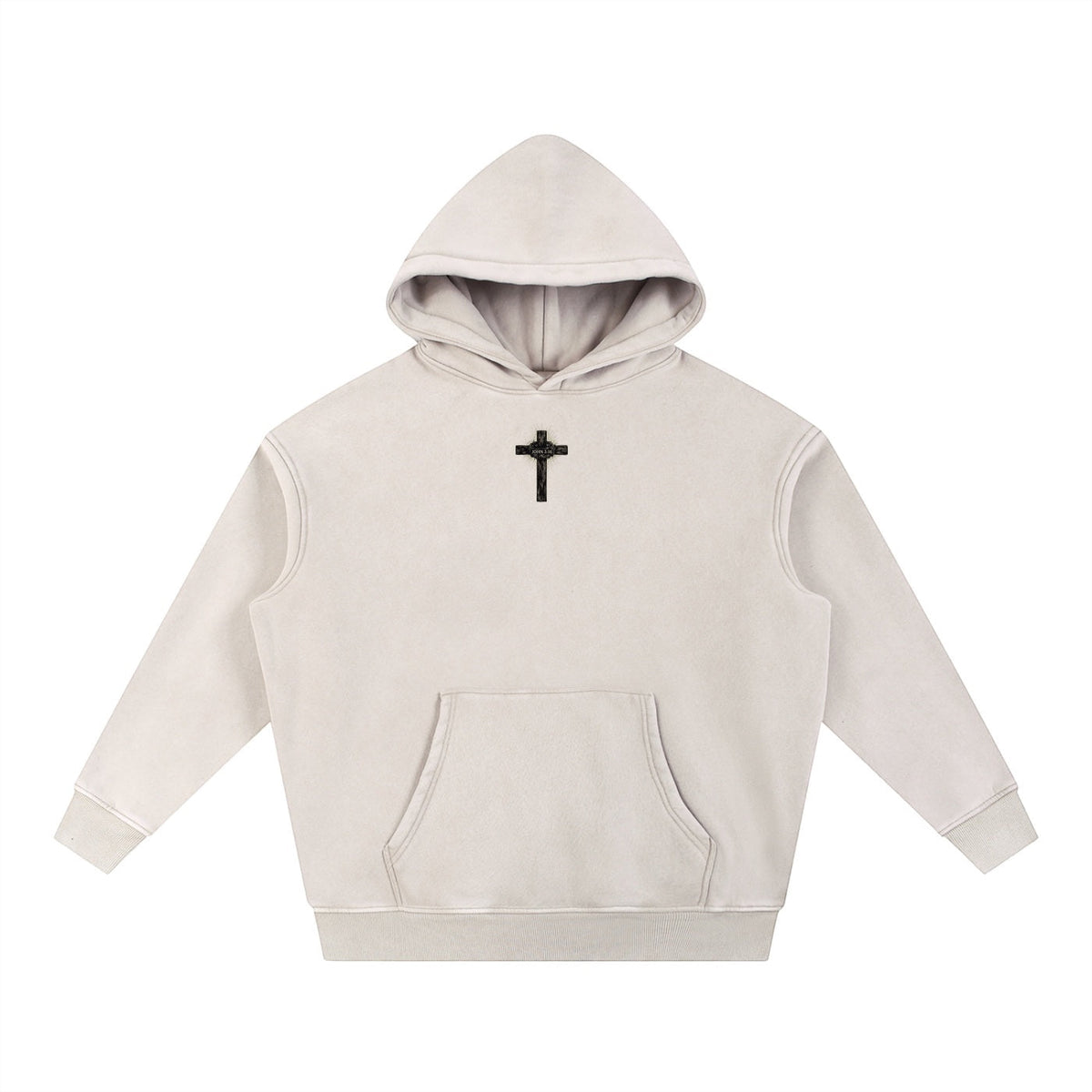 JOHN 3:16 Fleece Oversize Hoodie