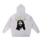 JOHN 3:16 Fleece Oversize Hoodie