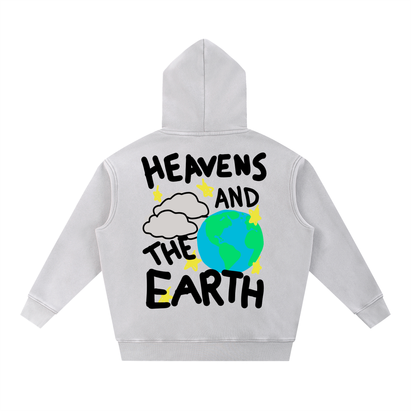 HEAVEN AND EARTH Oversize Hoodie