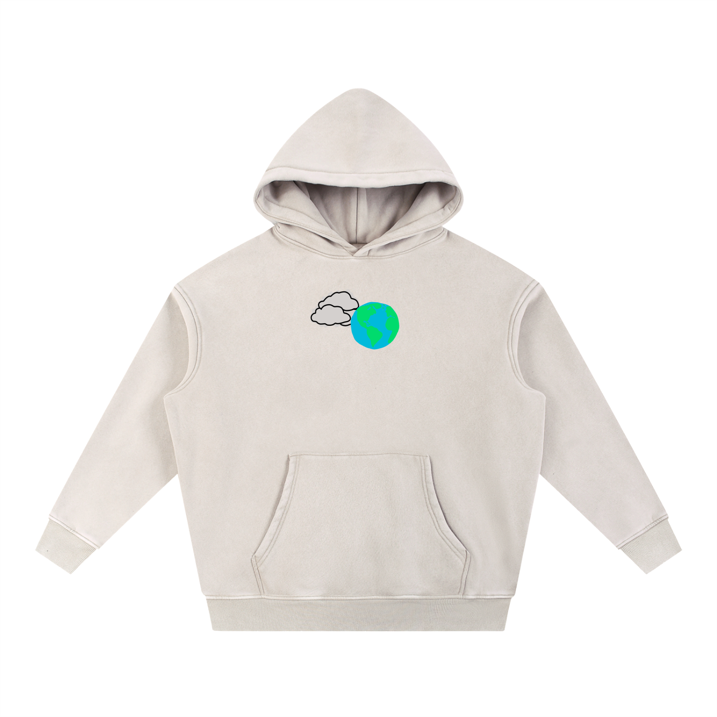 HEAVEN AND EARTH Oversize Hoodie