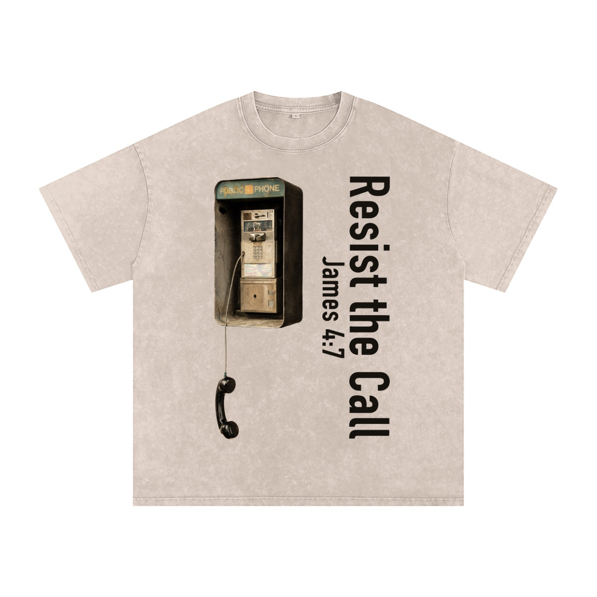 RESIST THE FALL Oversize T-Shirt