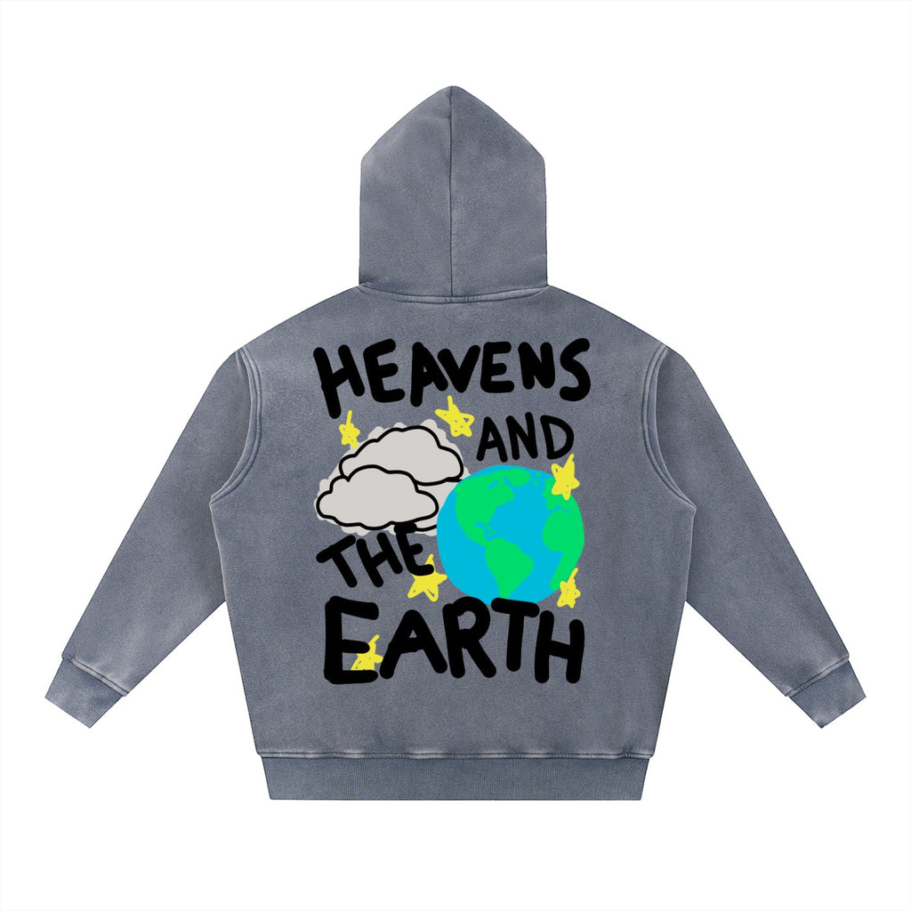 HEAVEN AND EARTH Oversize Hoodie