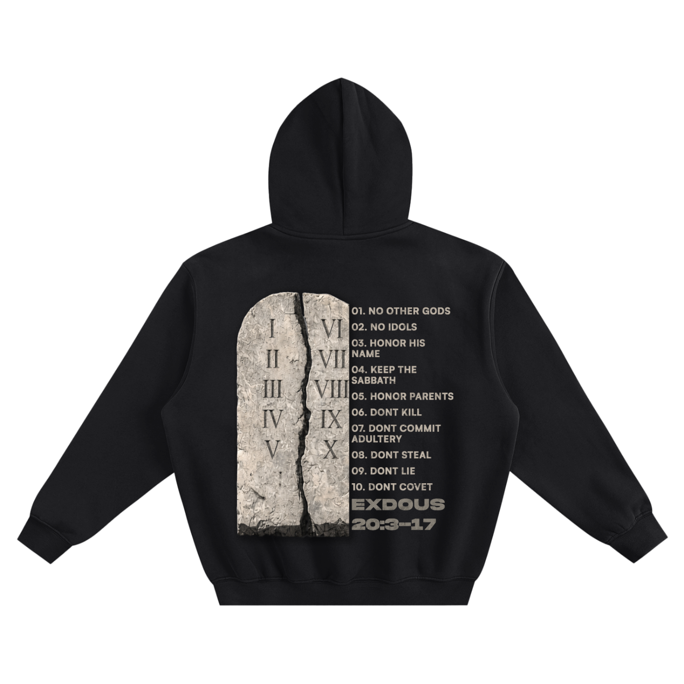 10 COMMANDMENT Hoodie