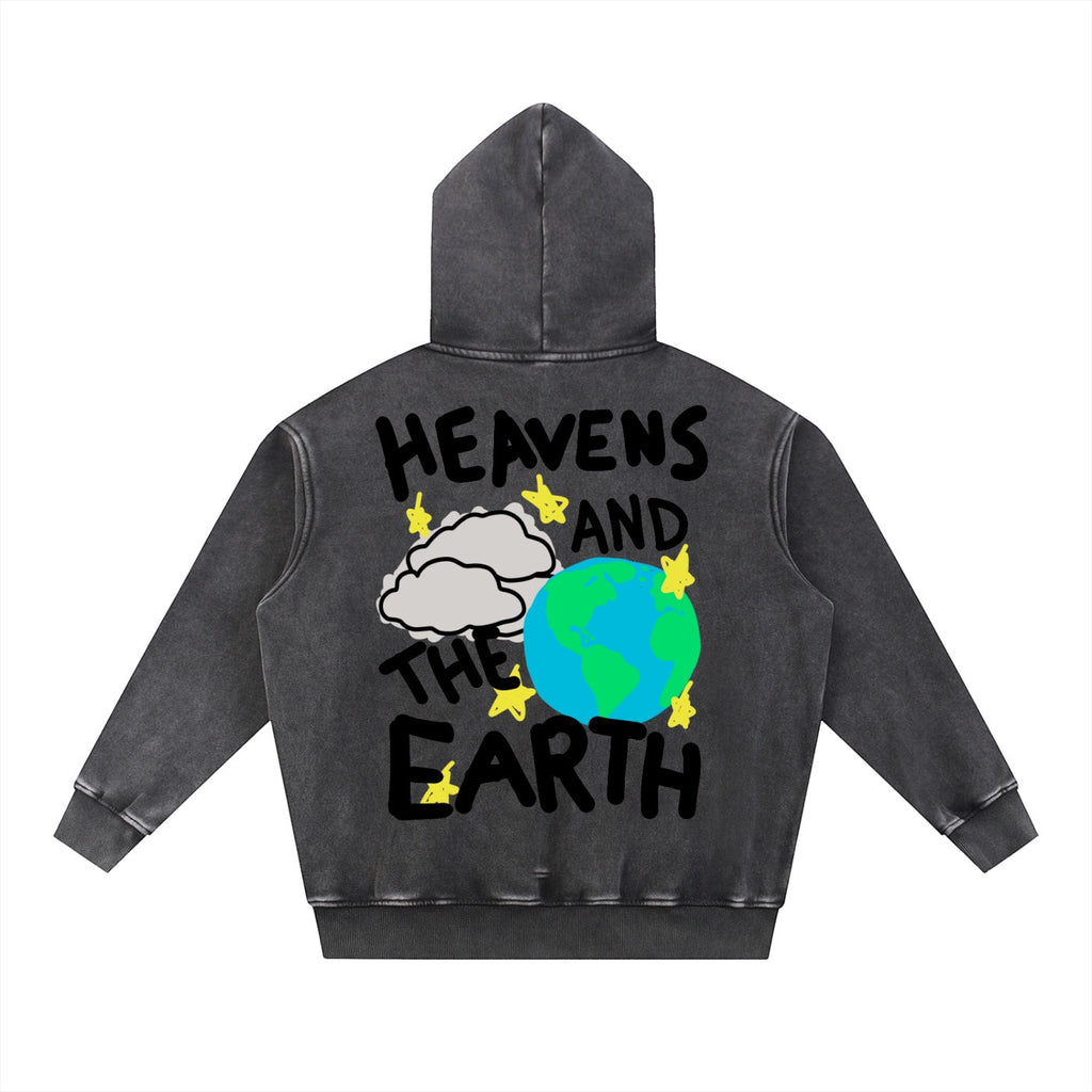 HEAVEN AND EARTH Oversize Hoodie