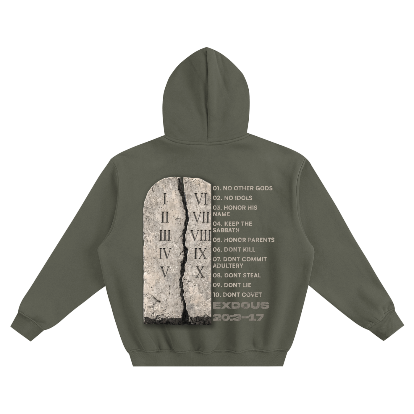 10 COMMANDMENT Hoodie